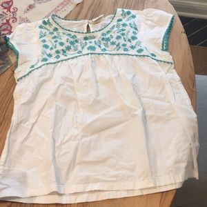 Mini Boden boho girls top sz 11-12